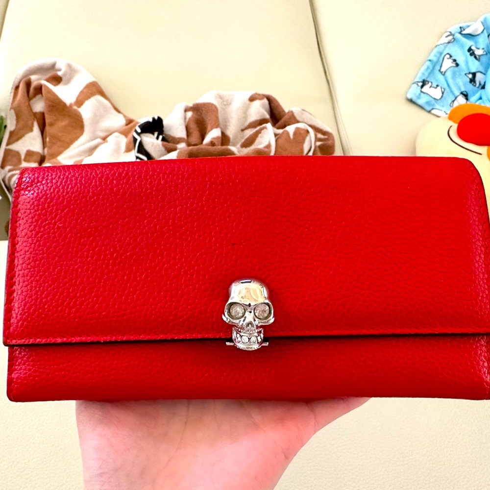 Alexander McQueen long wallet ❌SOLD❌